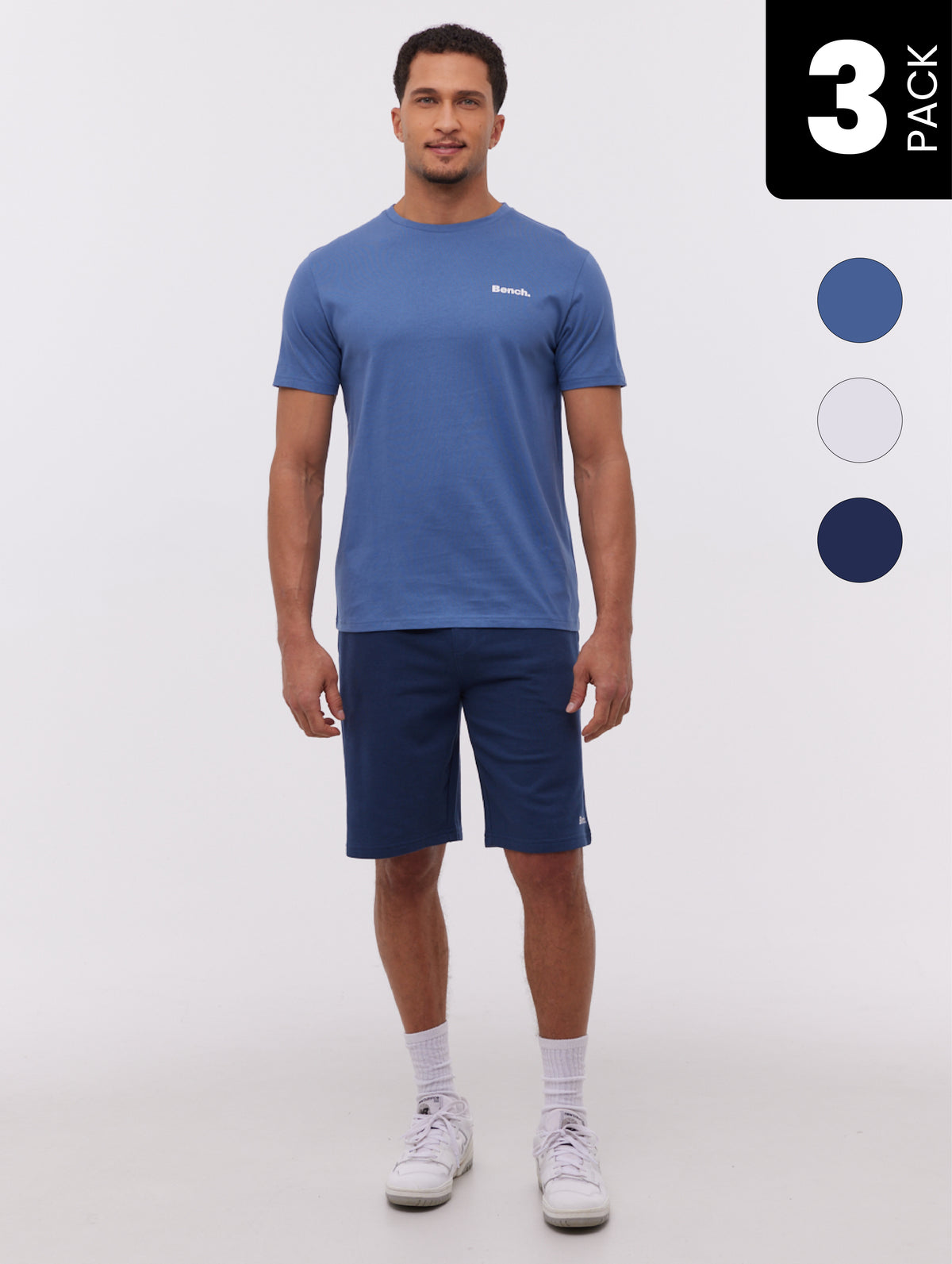 Biardo Emblem T-Shirt & Shorts 3-Pack