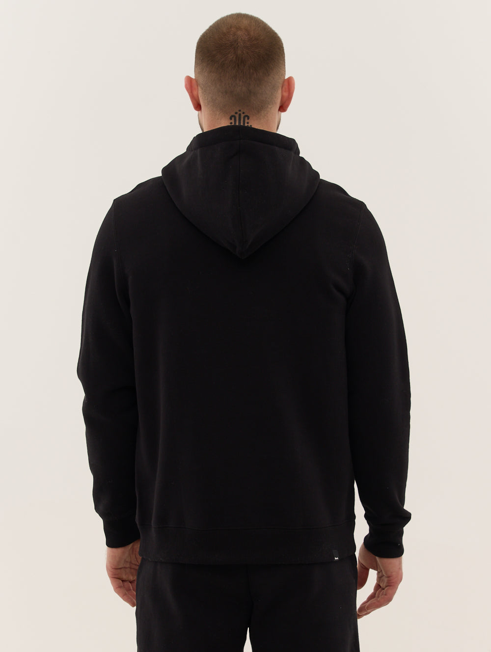 Corp Logo Hoodie - Black