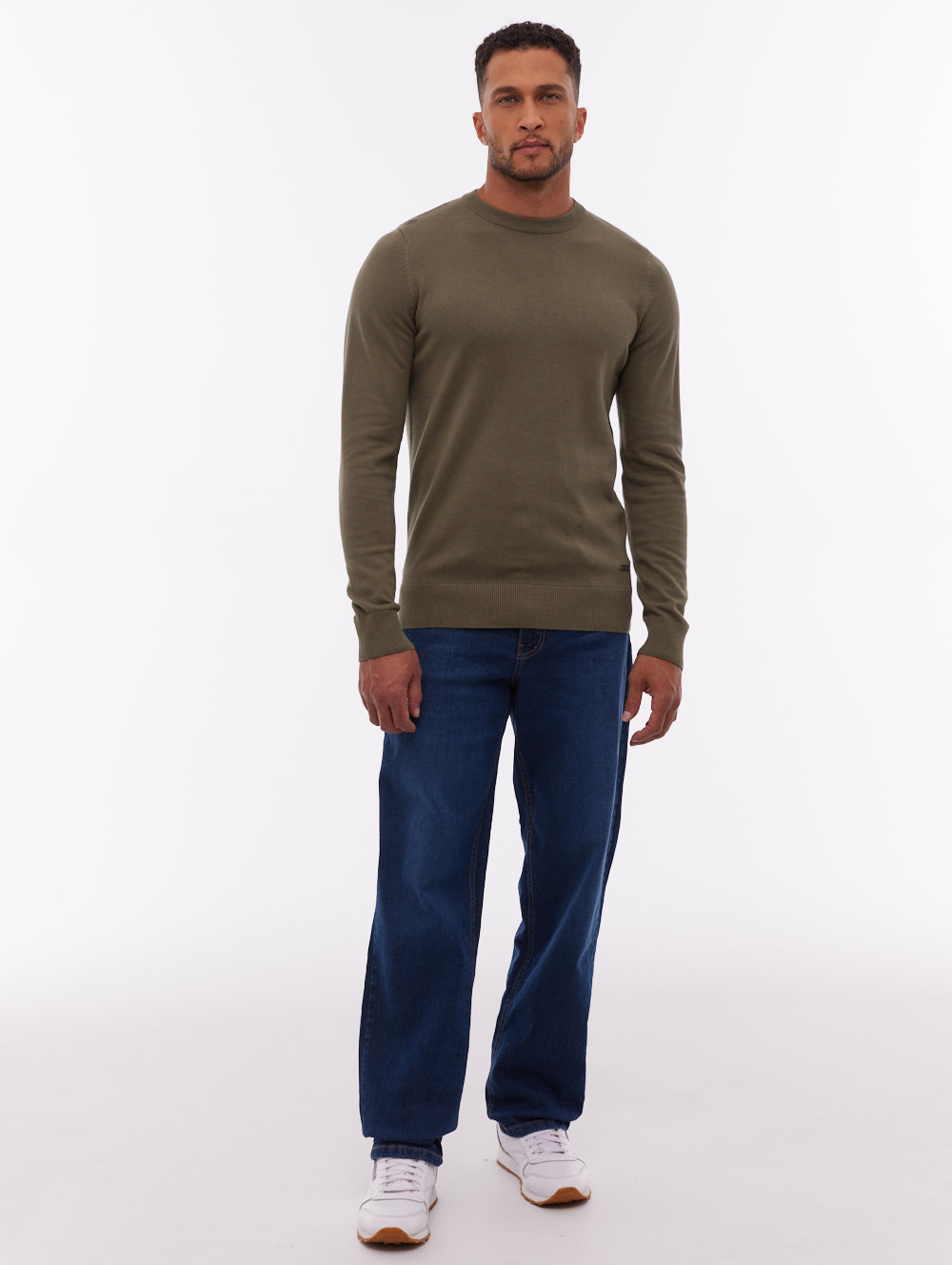 Vietro Green KH001 Knit Crews Fine Gauge Shot 2