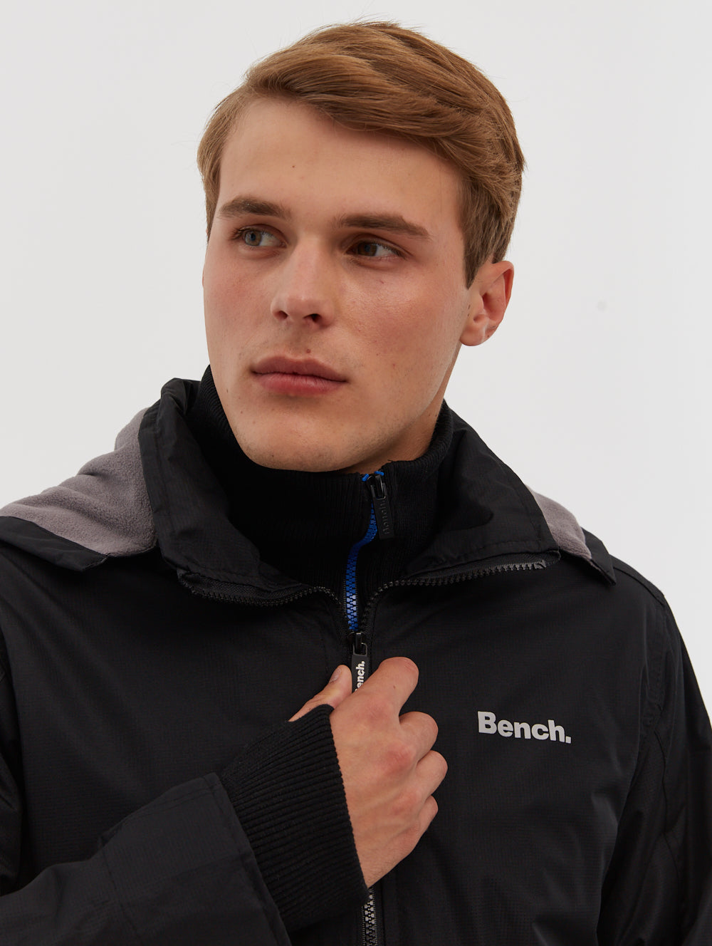 Hawn Double-Faced Ripstop Hooded Jacket - Black