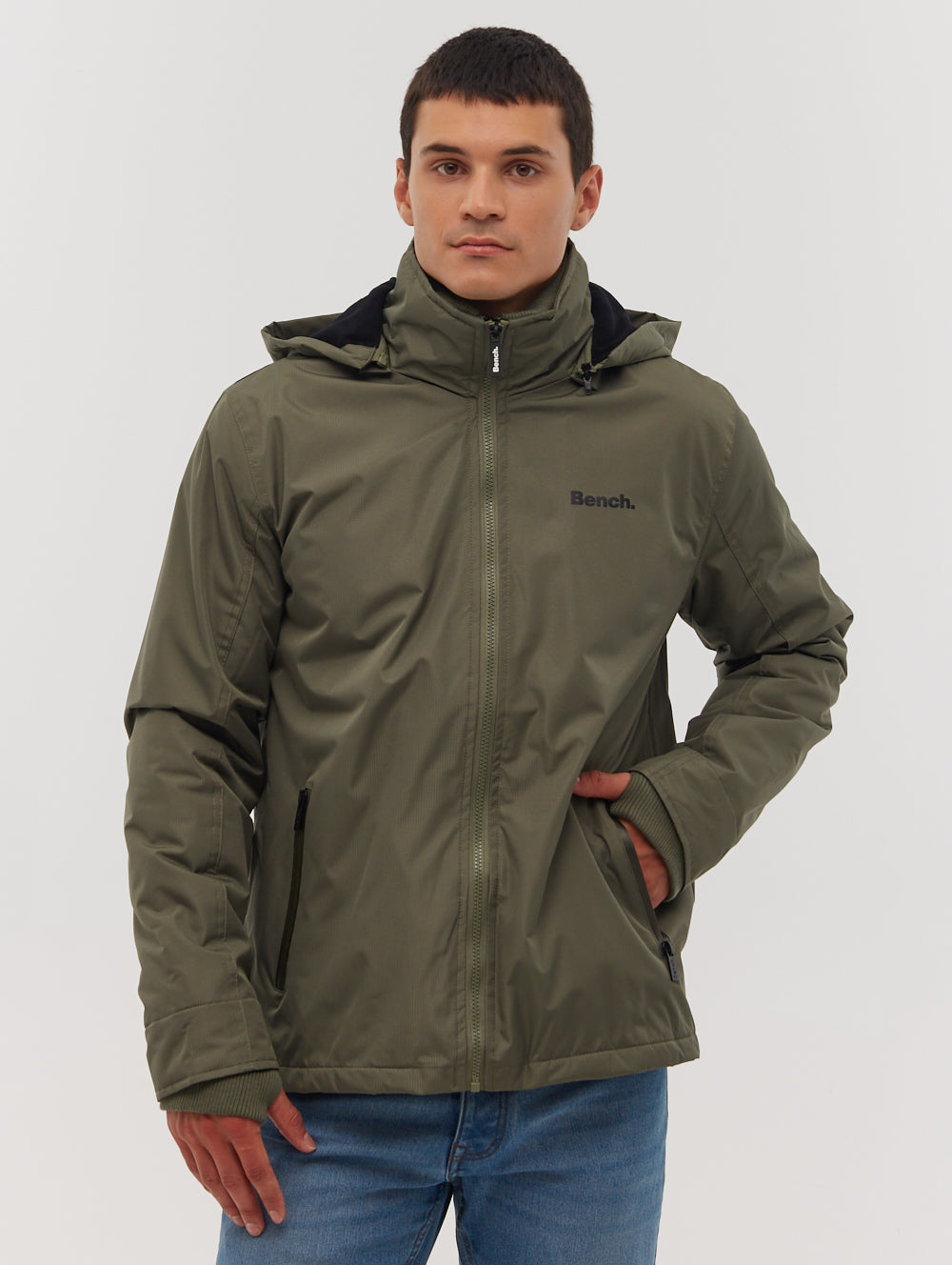 Hawn Double-Faced Ripstop Hooded Jacket - Green