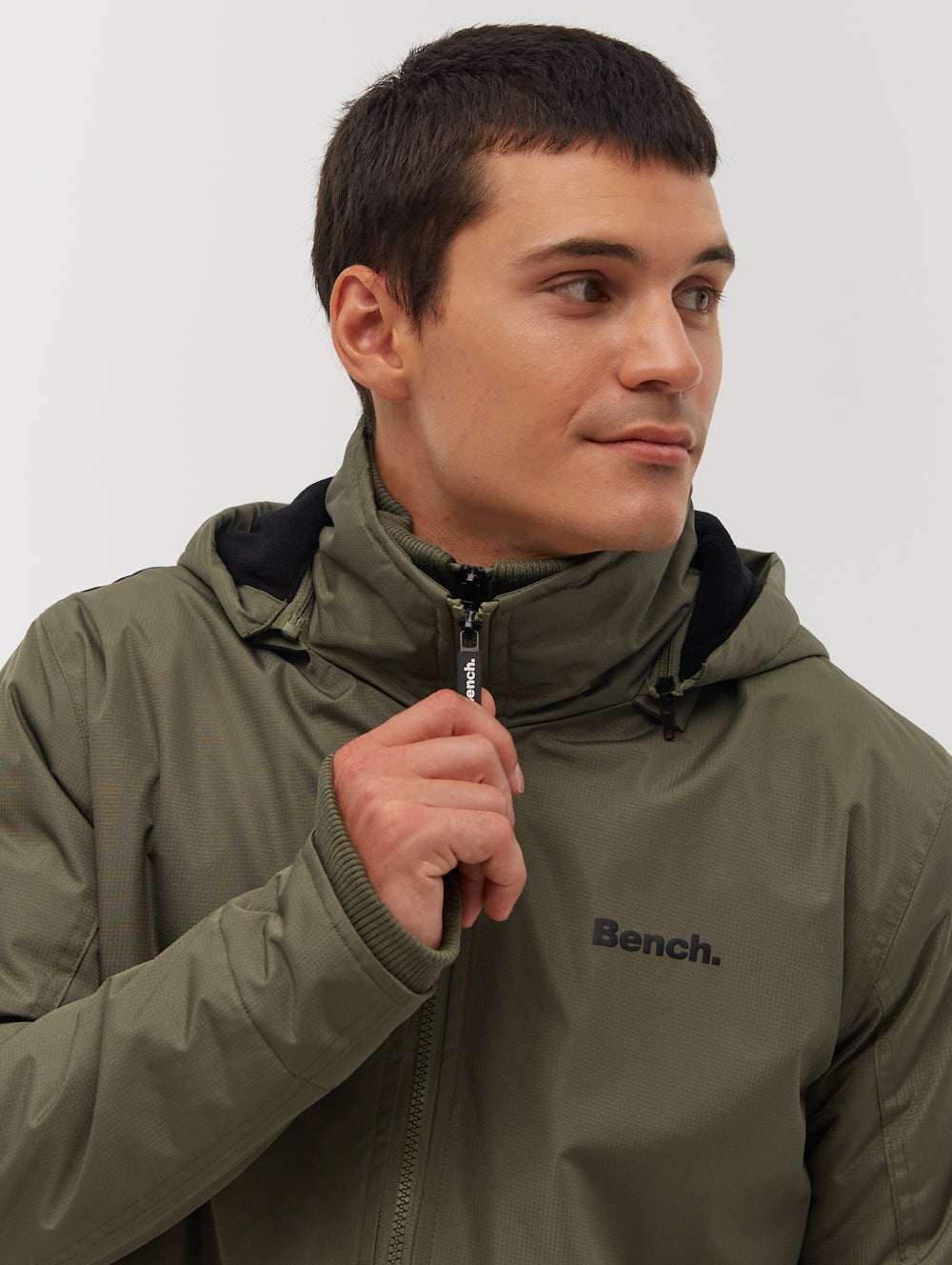 Hawn Double-Faced Ripstop Hooded Jacket - Green