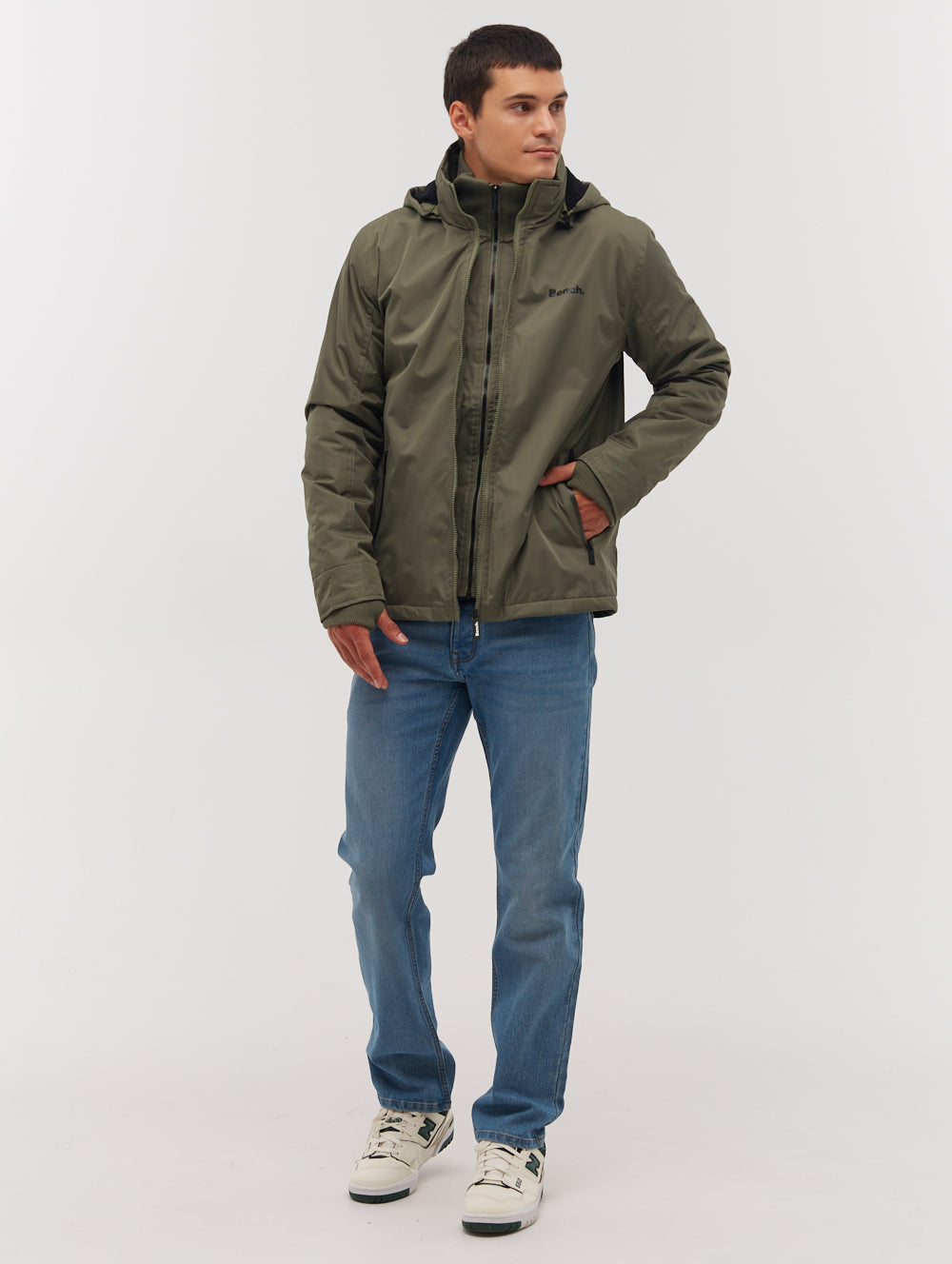 Hawn Double-Faced Ripstop Hooded Jacket - Green
