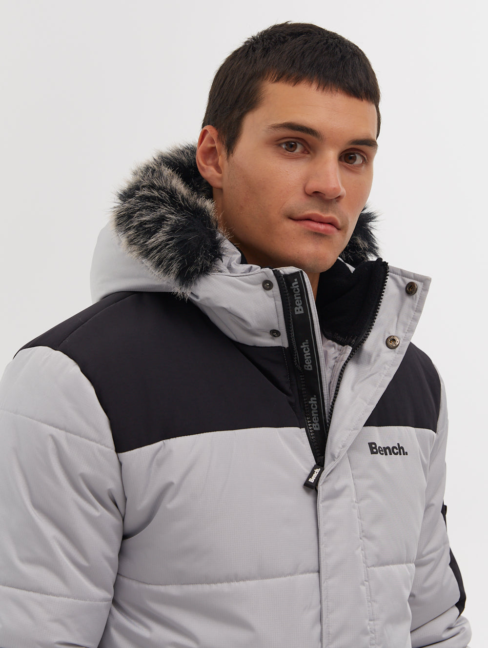 Tillor Hooded Parka - Grey