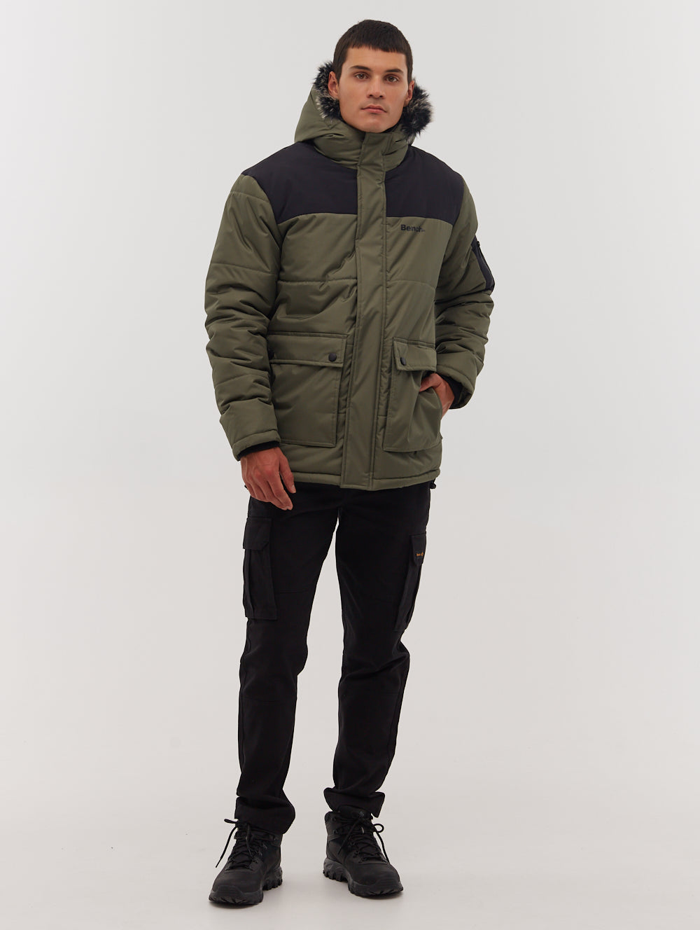 Tillor Hooded Parka - Green