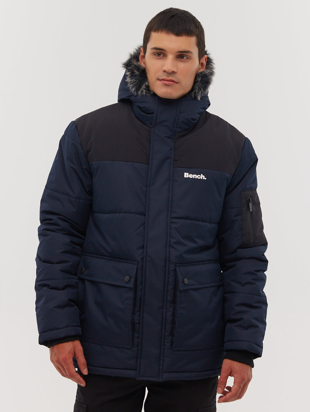 Tillor Hooded Parka - Blue