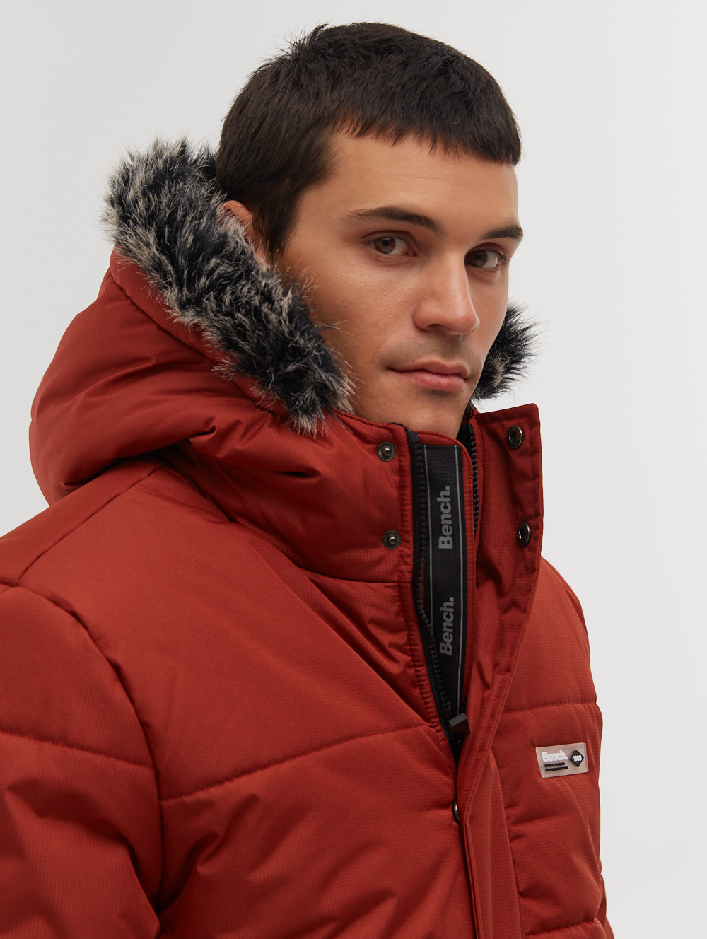 Koufax Puffer Parka - Red