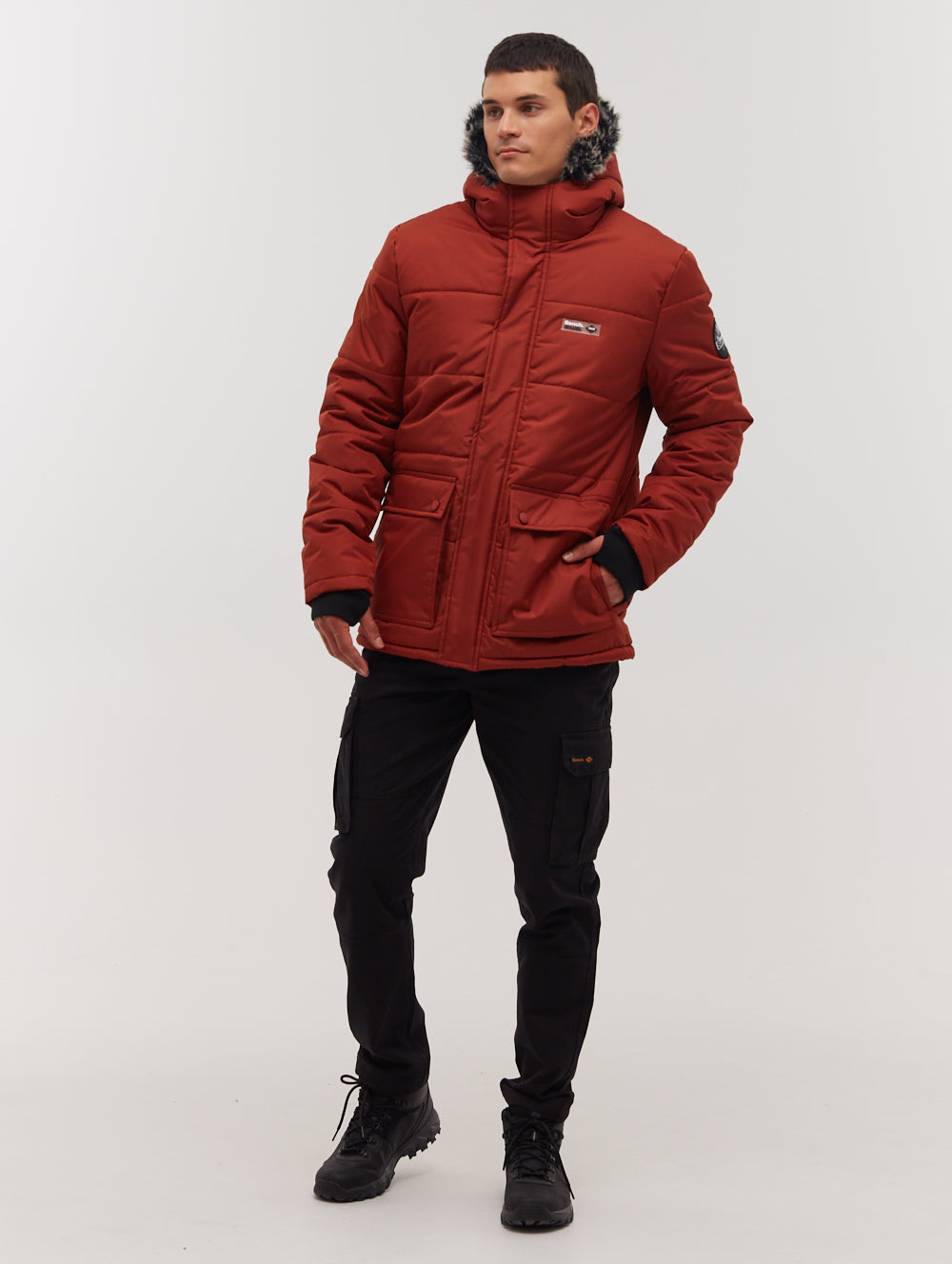 Koufax Puffer Parka - Red