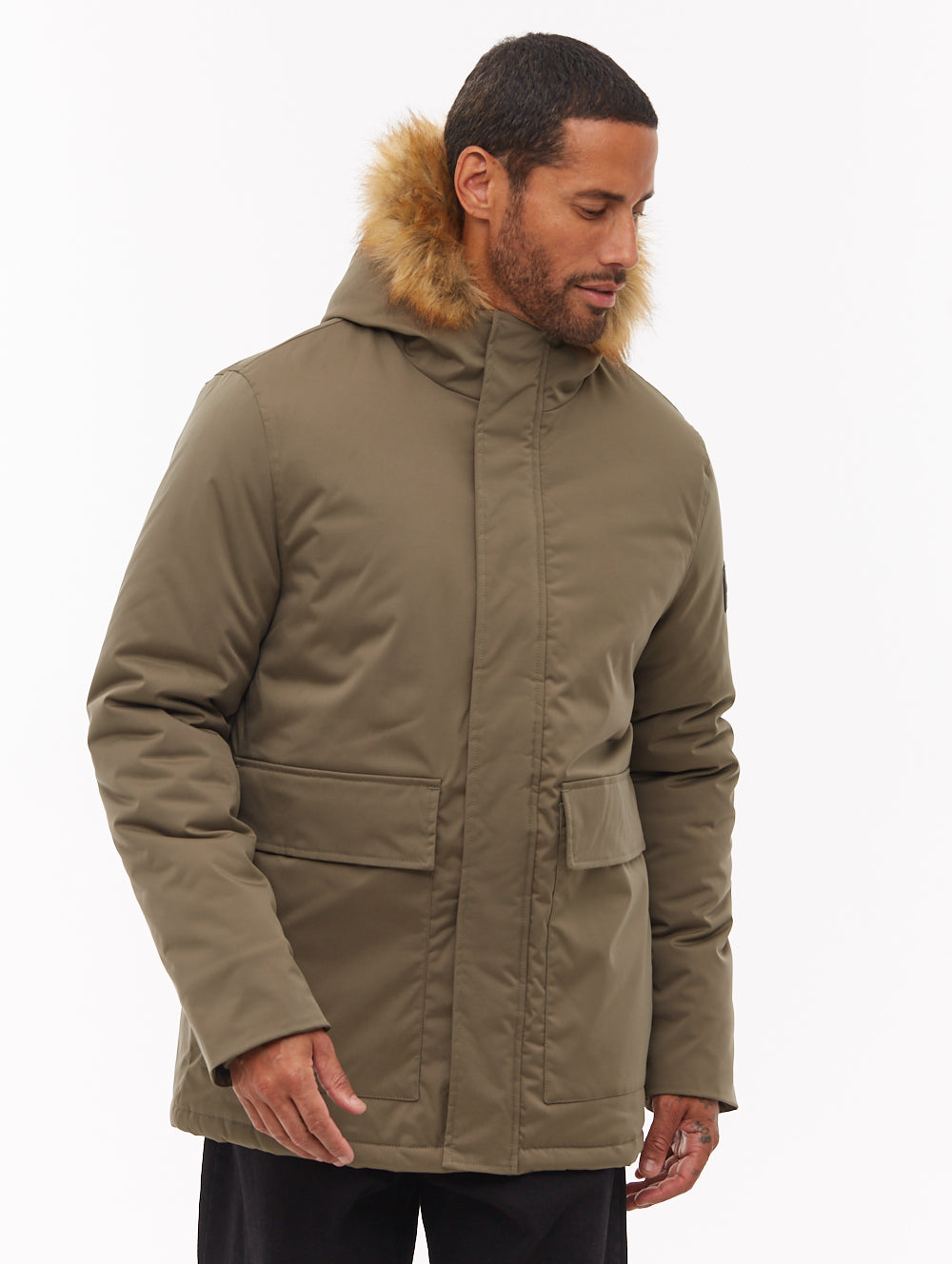 Jarryl Hooded Parka - Green