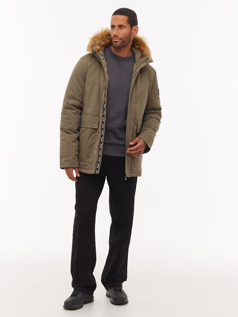 Jarryl Hooded Parka - Green