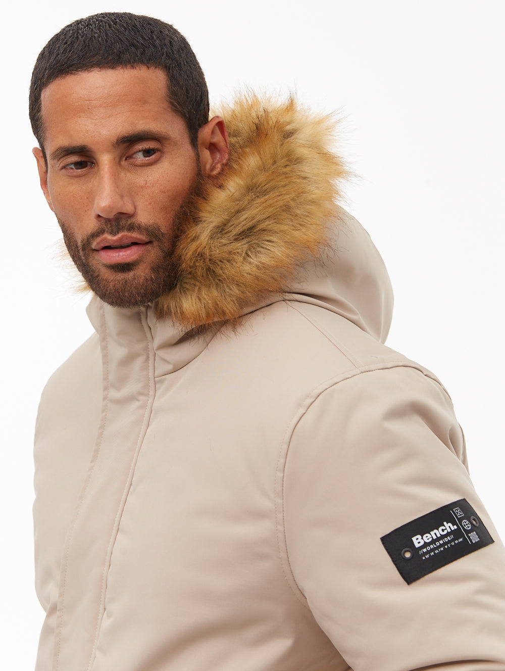 Jarryl Hooded Parka - Beige