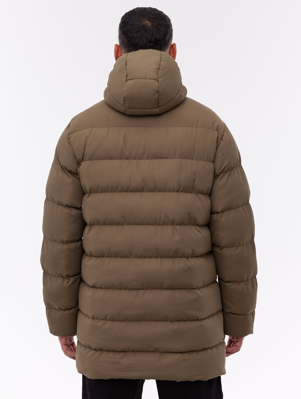 Arviss Hooded Puffer Jacket - Green