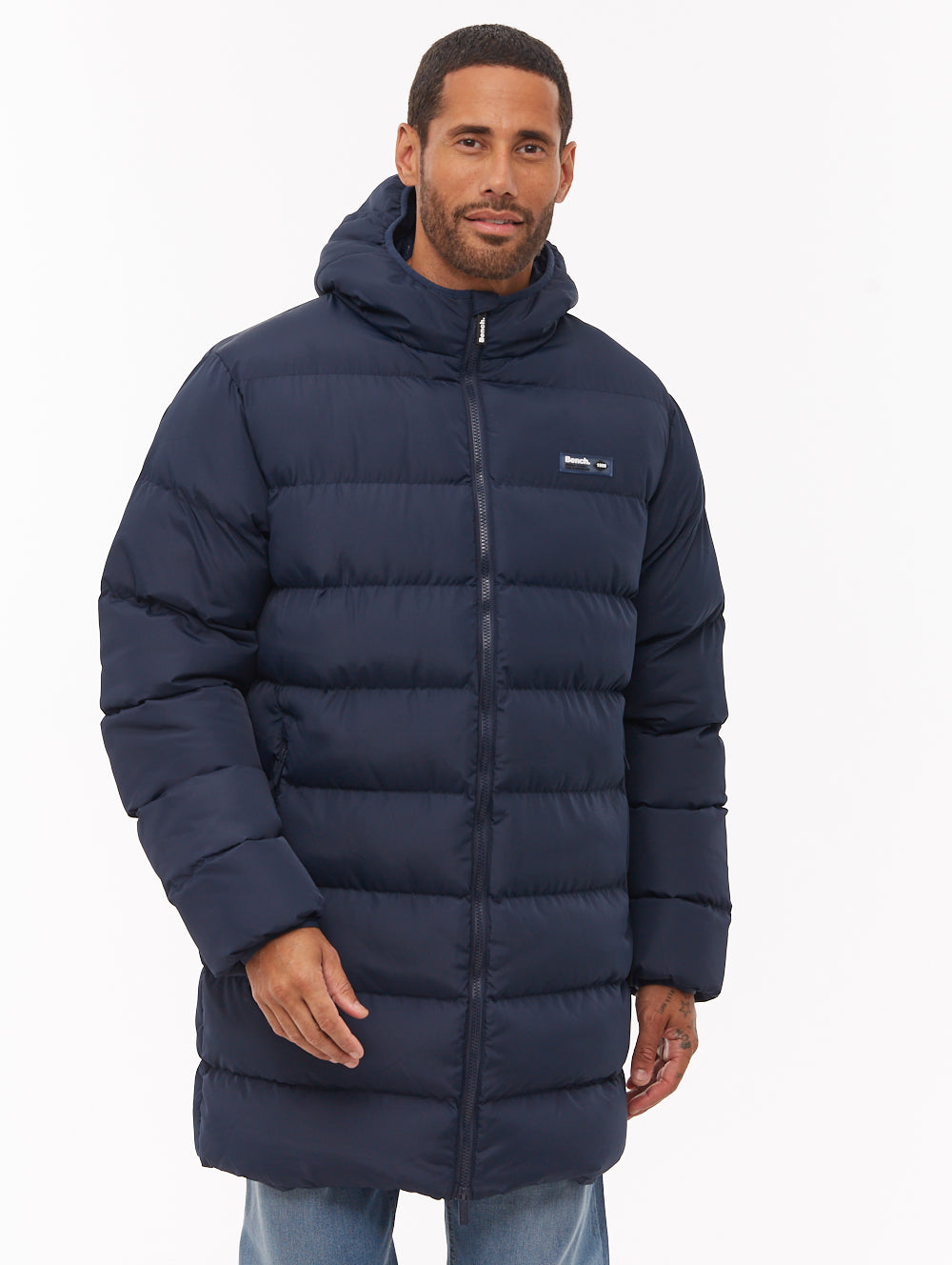 Arviss Hooded Puffer Jacket - Blue