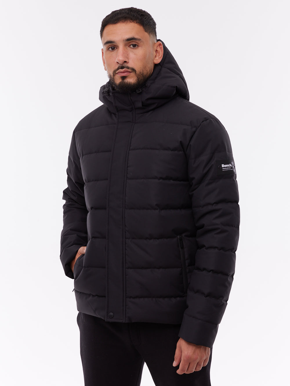 Evolo Puffer Jacket - Black