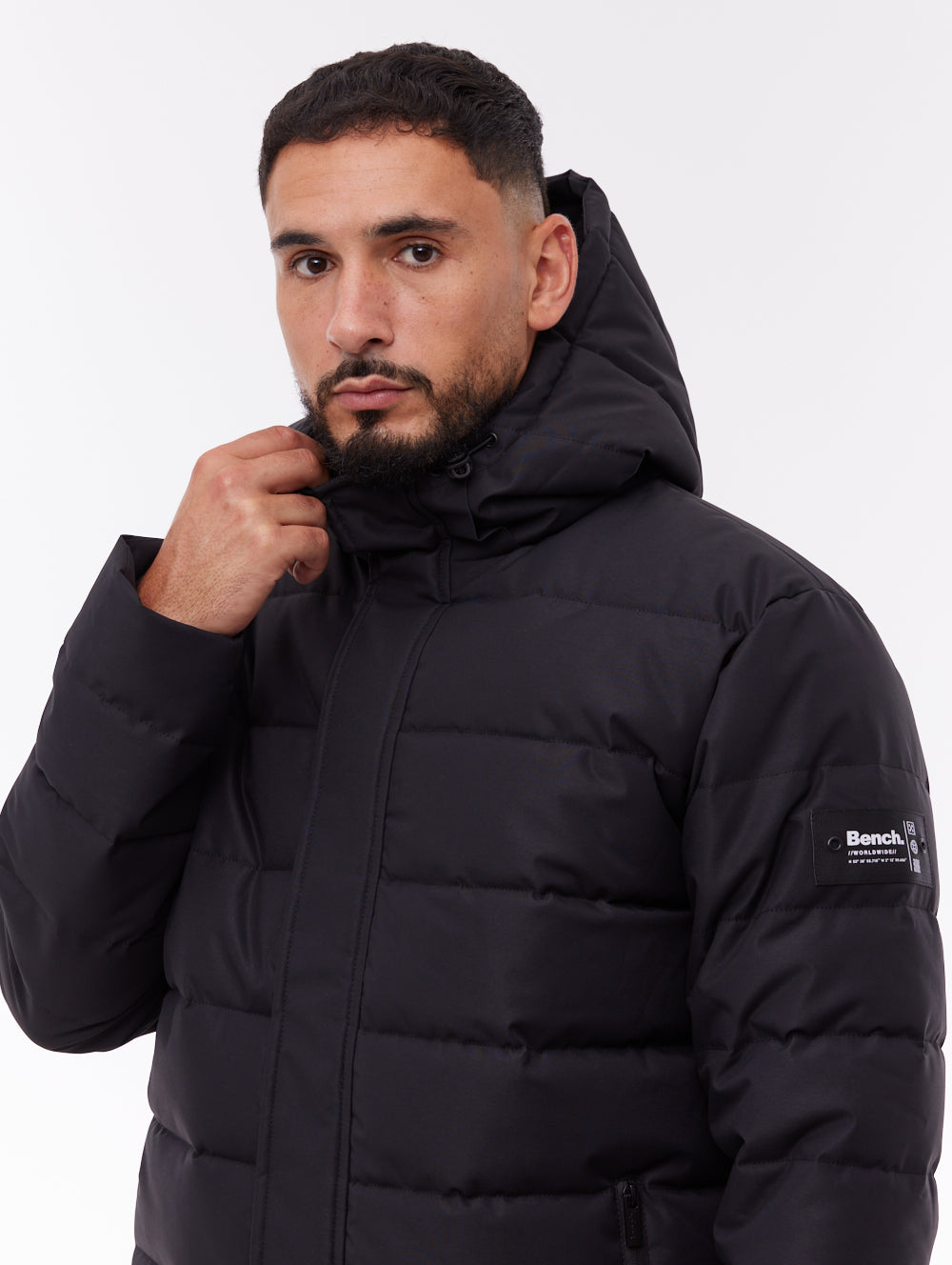Evolo Puffer Jacket - Black