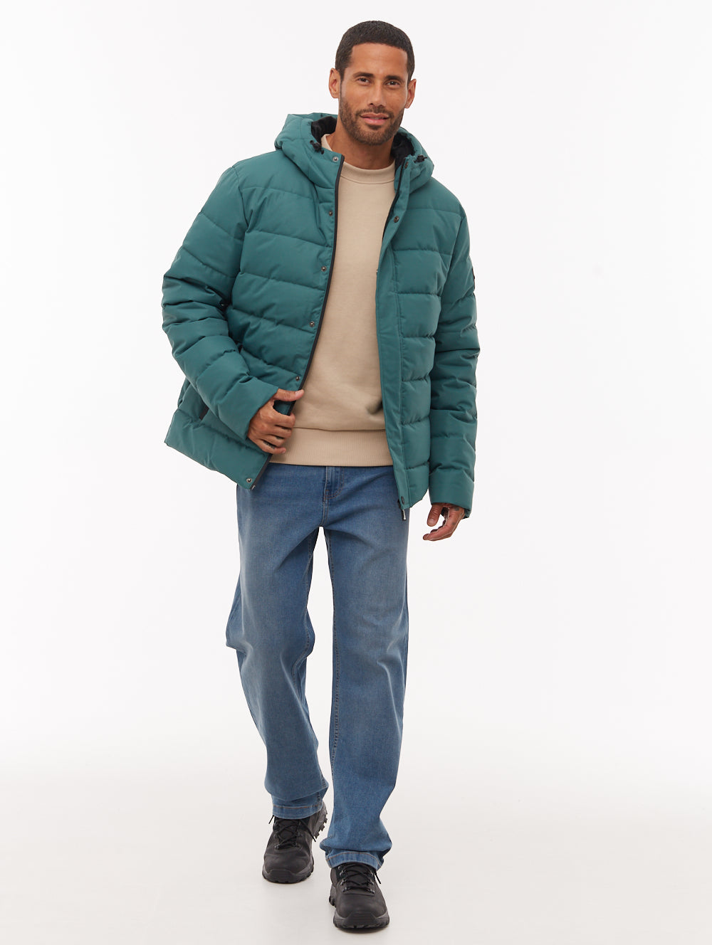 Evolo Puffer Jacket - Green