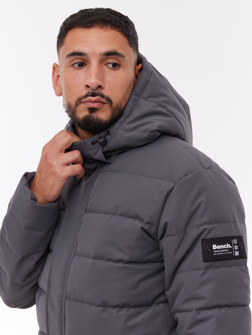Evolo Puffer Jacket - Grey