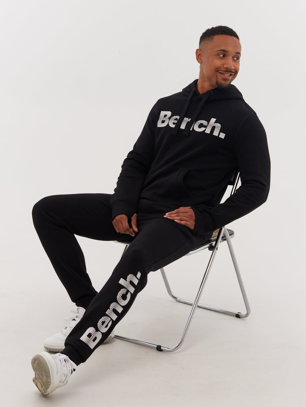 Havili Hoodie Jogger Sweatsuit - Black