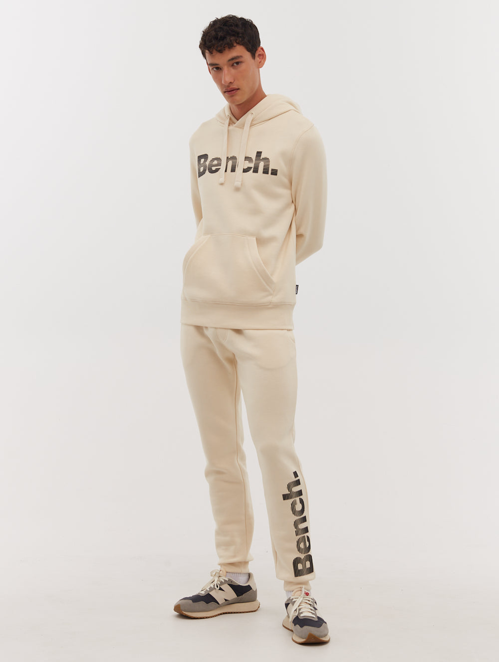 Havili Hoodie Jogger Sweatsuit - White