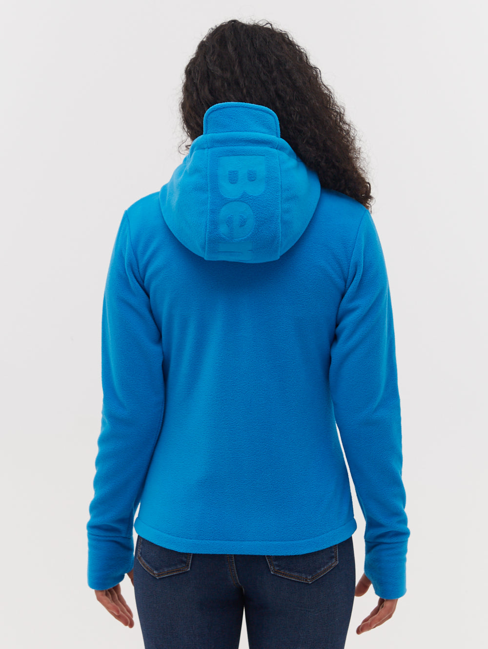 Ninja Microfleece Asymmetric Zip-Up - Blue