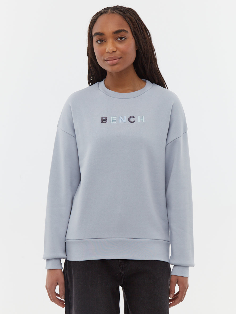 Lilem Block Letter Crew Neck Sweatshirt