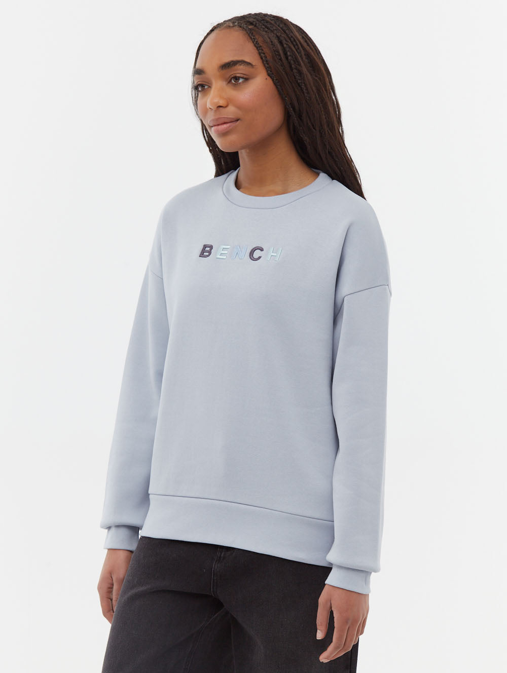 Lilem Block Letter Crew Neck Sweatshirt