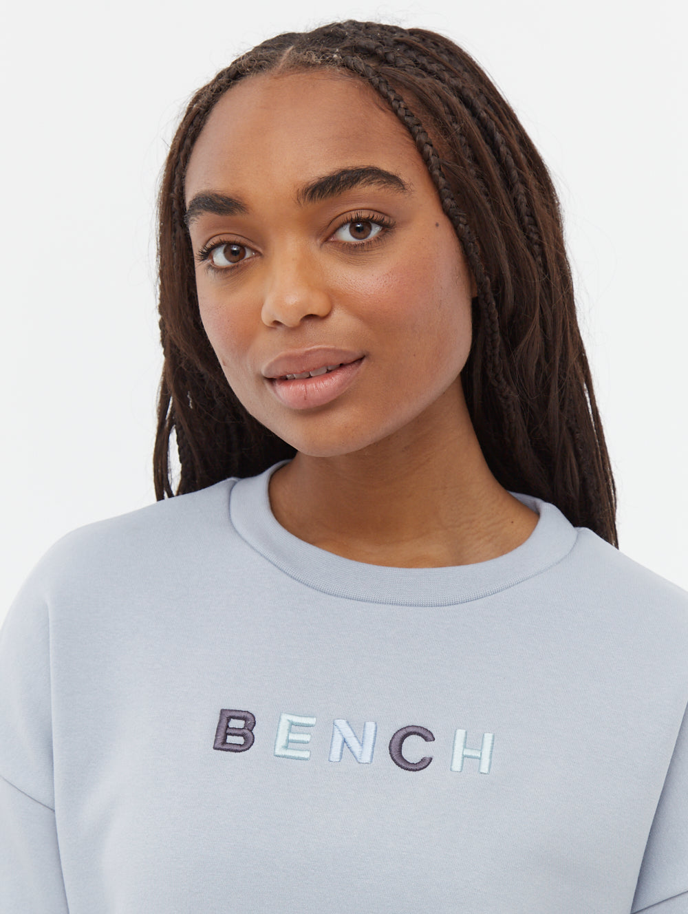 Lilem Block Letter Crew Neck Sweatshirt