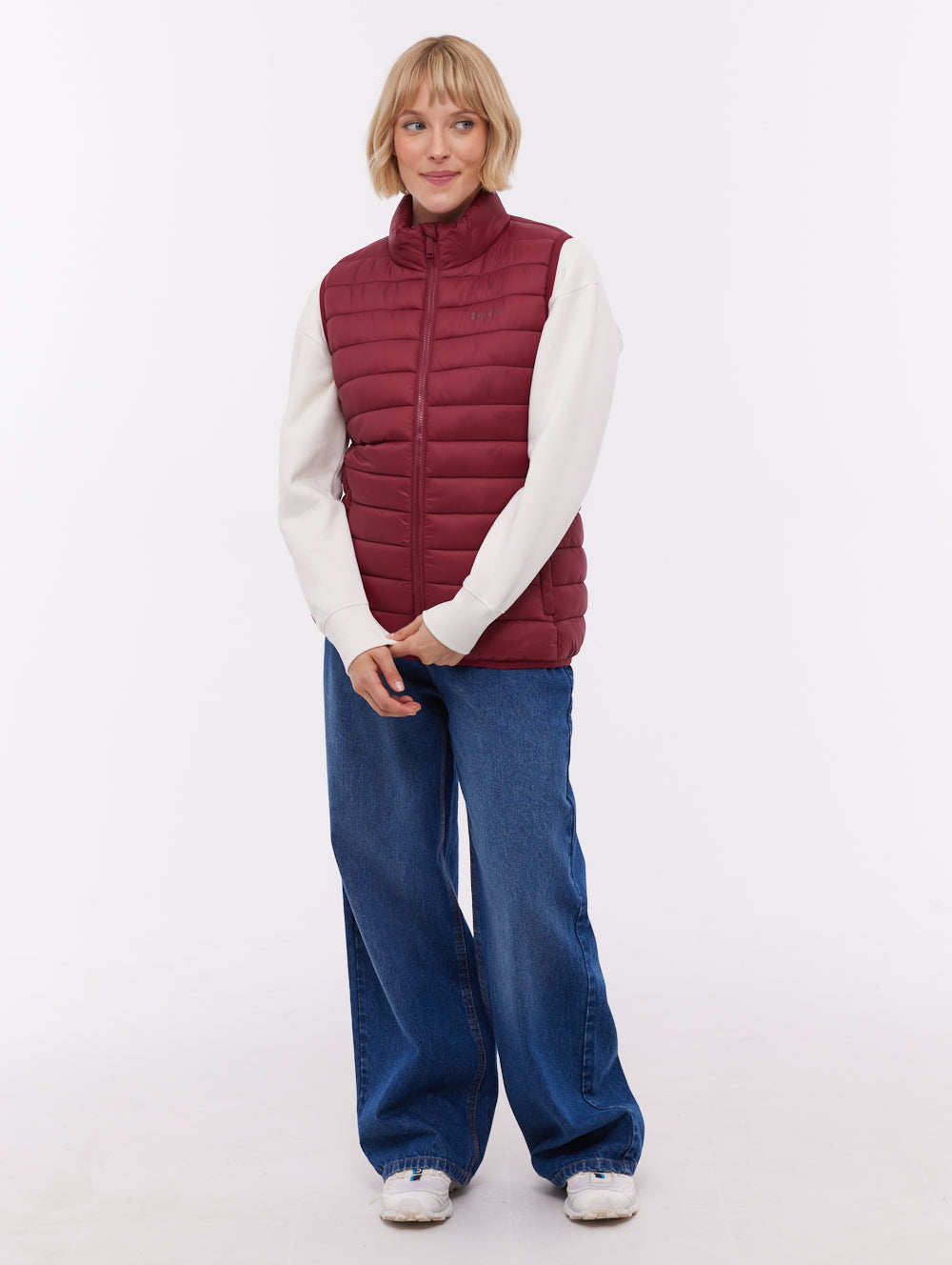Meridian Puffer Vest - Red