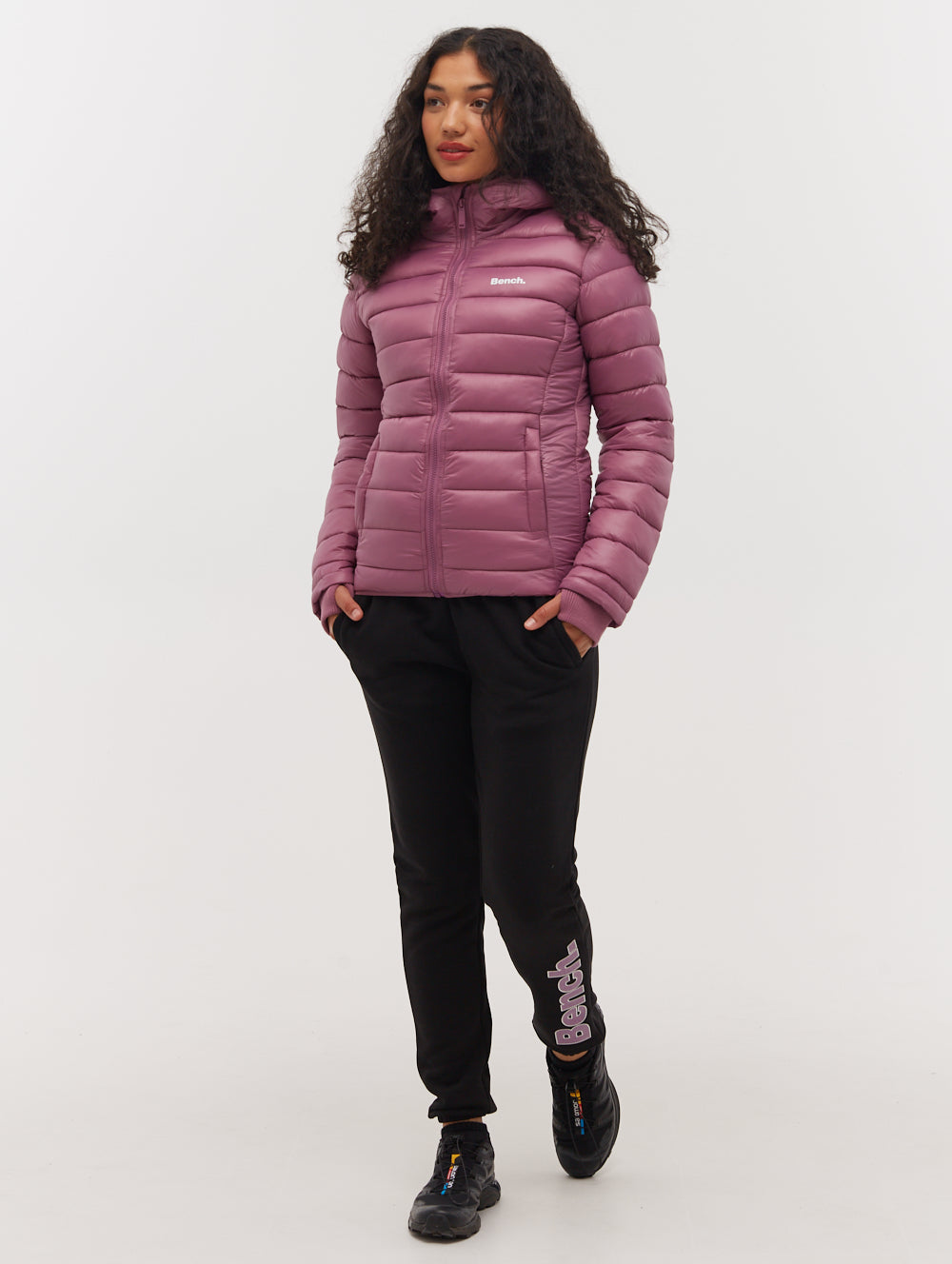 Kara Insulated Puffer Jacket - Purple