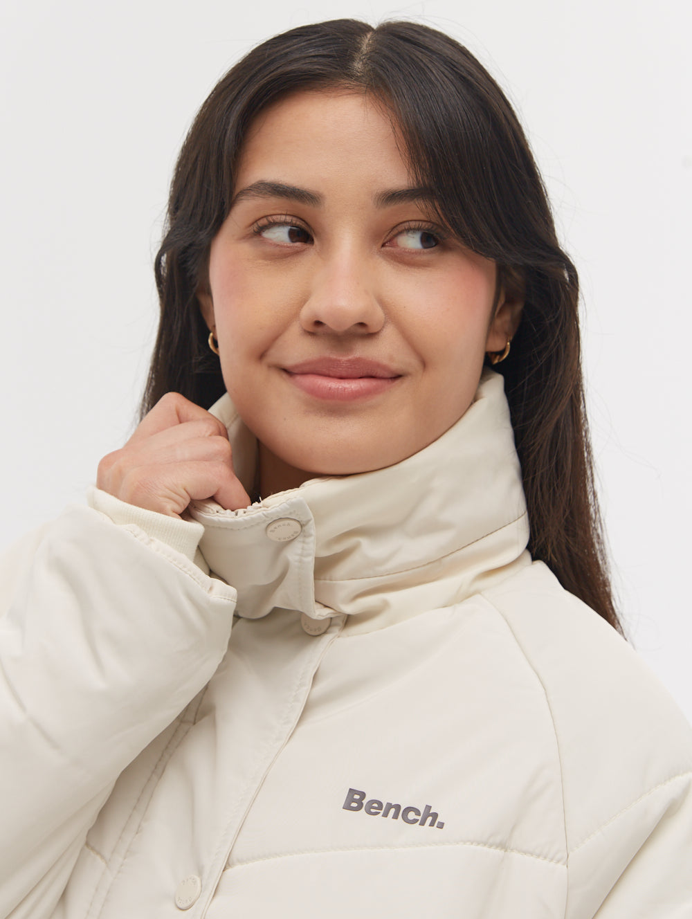 Tianae Quilted Midi Parka