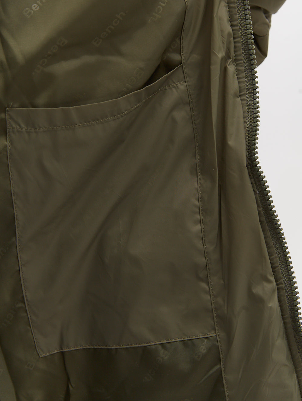 Inken Hooded Puffer Jacket - Green