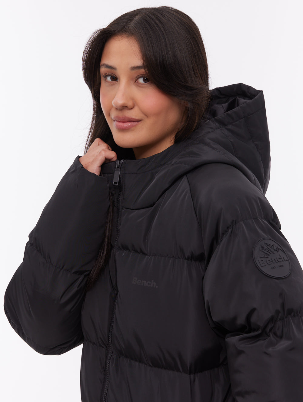 Larah Midi Parka - Black