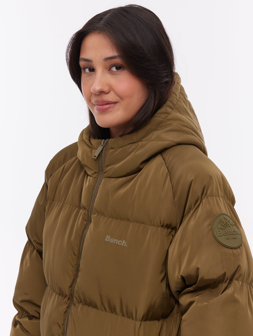 Larah Midi Parka - Green