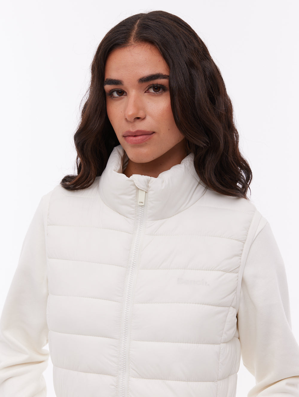 Meridian Maxi Puffer Vest - White