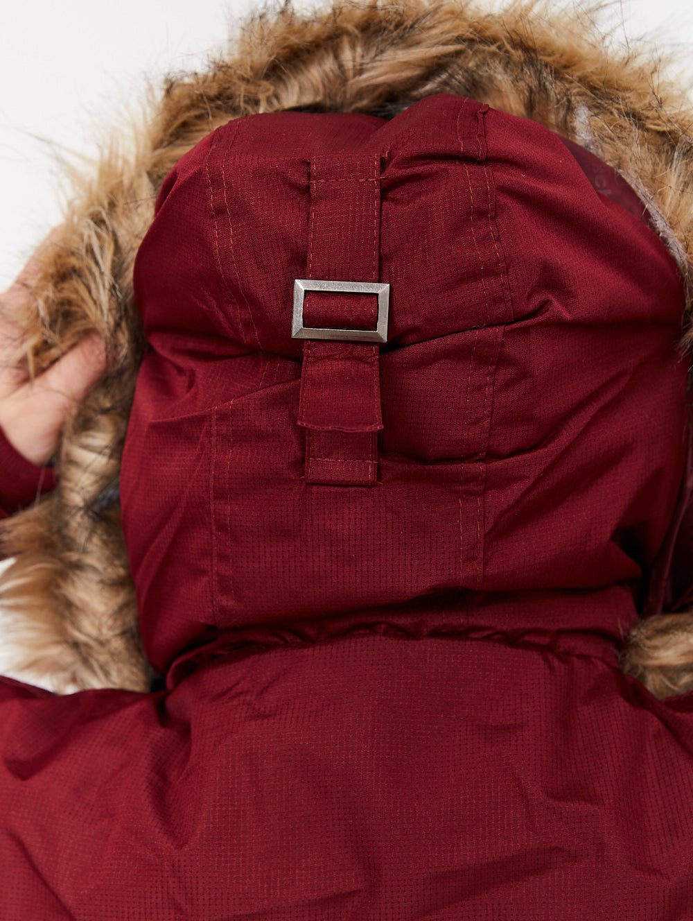 Skylar Hooded Parka - Red