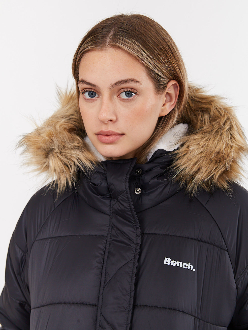 Ariele Hooded Parka - Black