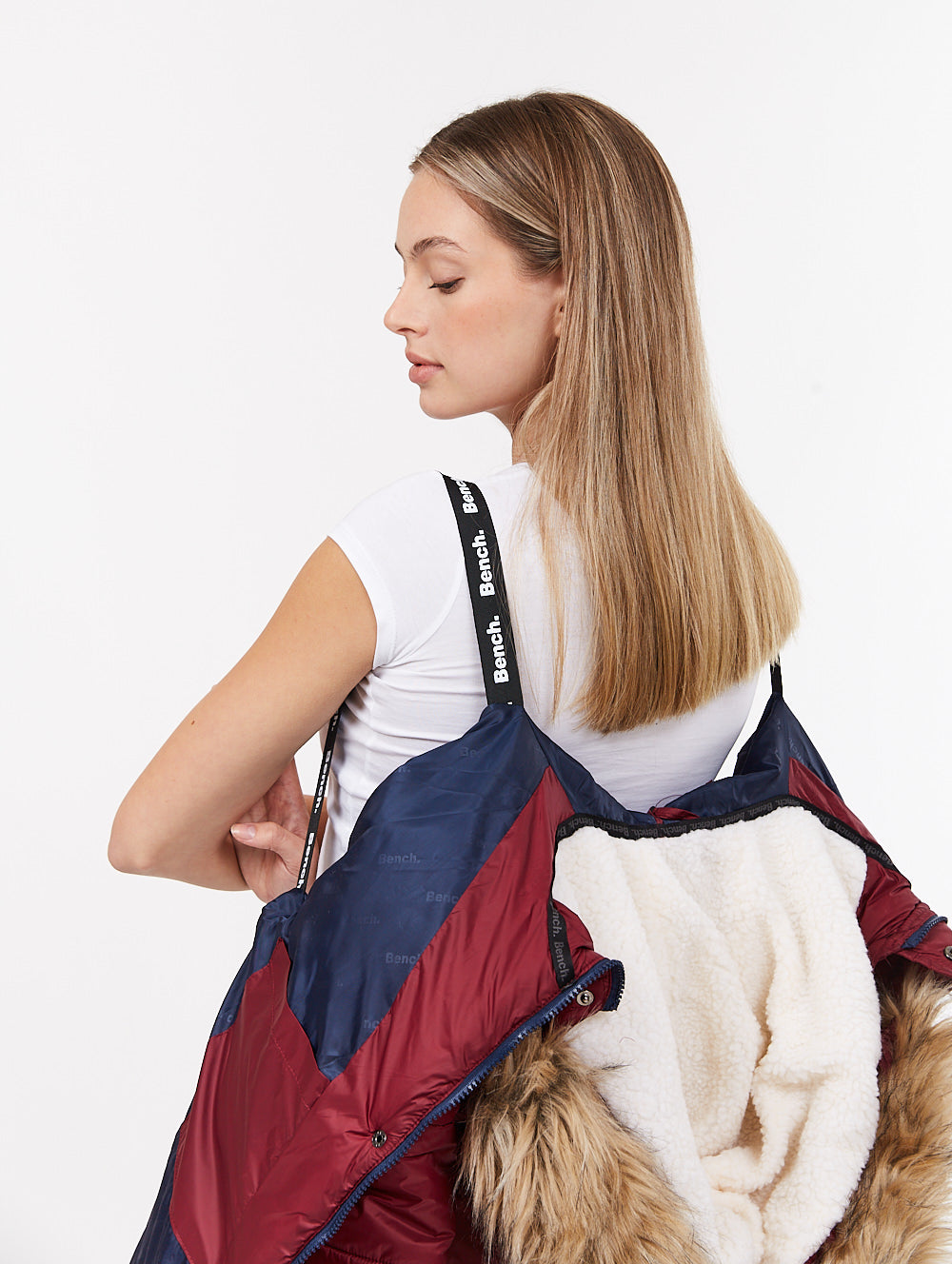 Ariele Hooded Parka - Red