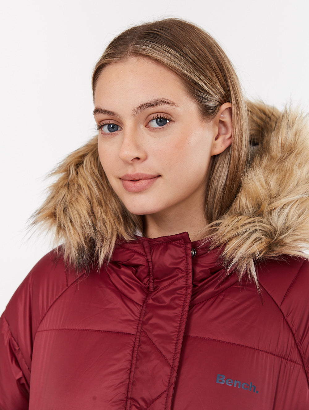 Ariele Hooded Parka - Red