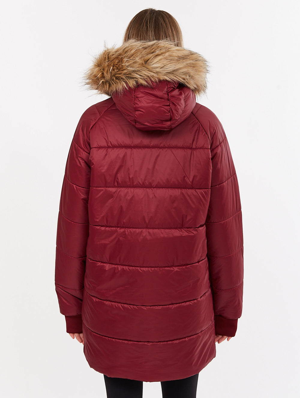 Ariele Hooded Parka - Red