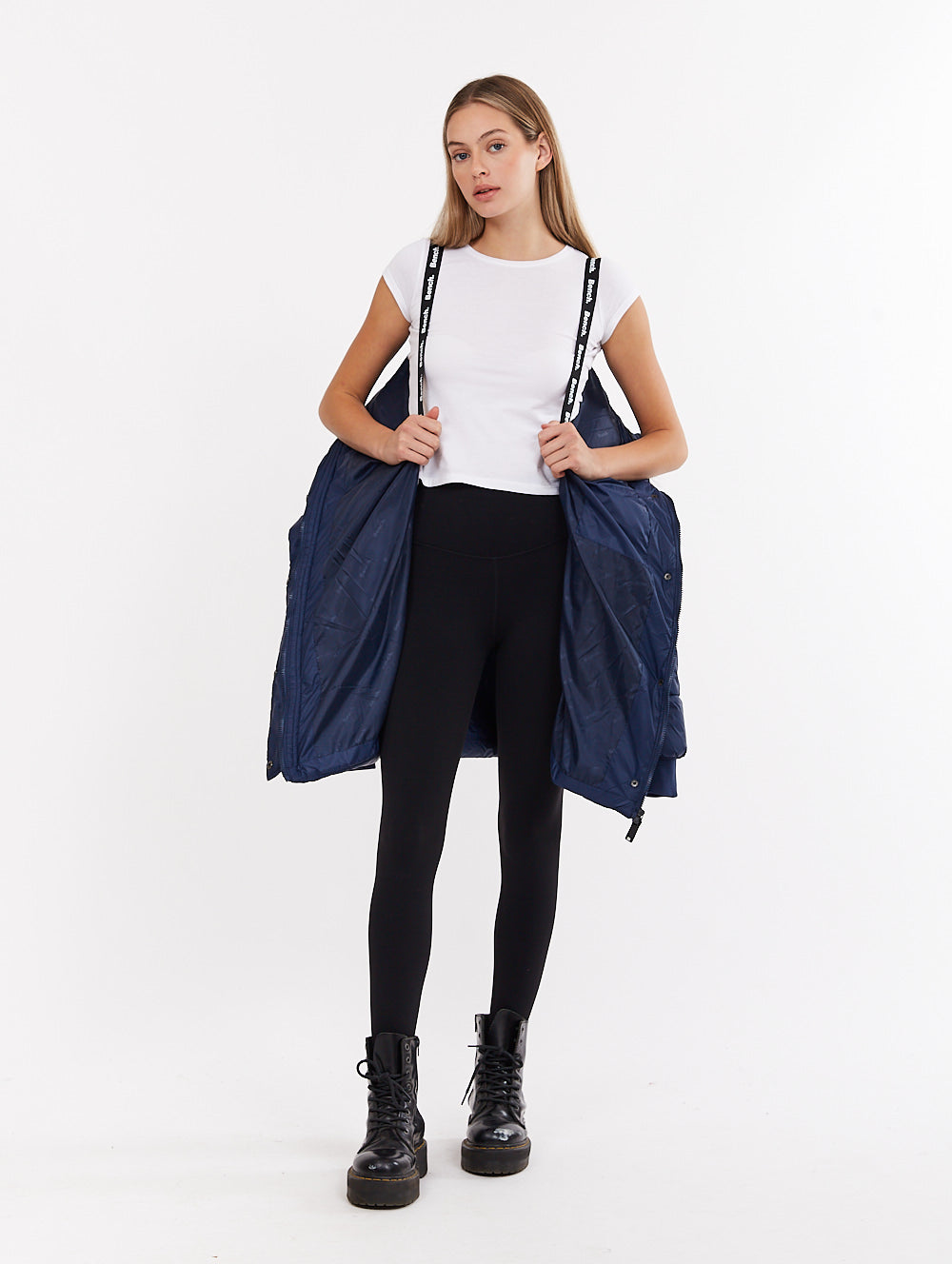 Ariele Hooded Parka - Blue