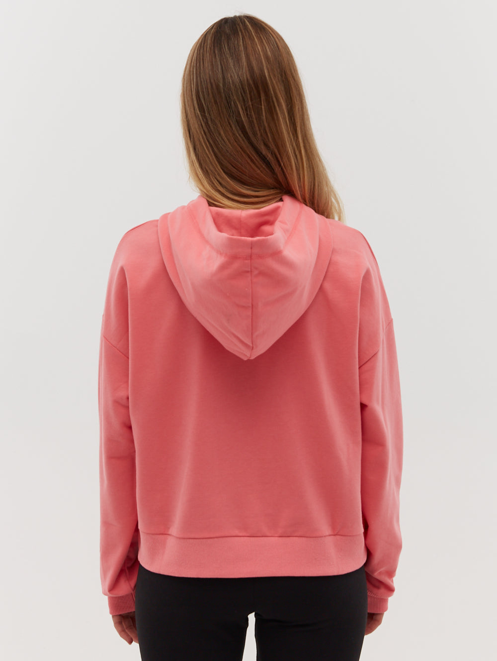 Florence French Terry Cropped Pullover Hoodie