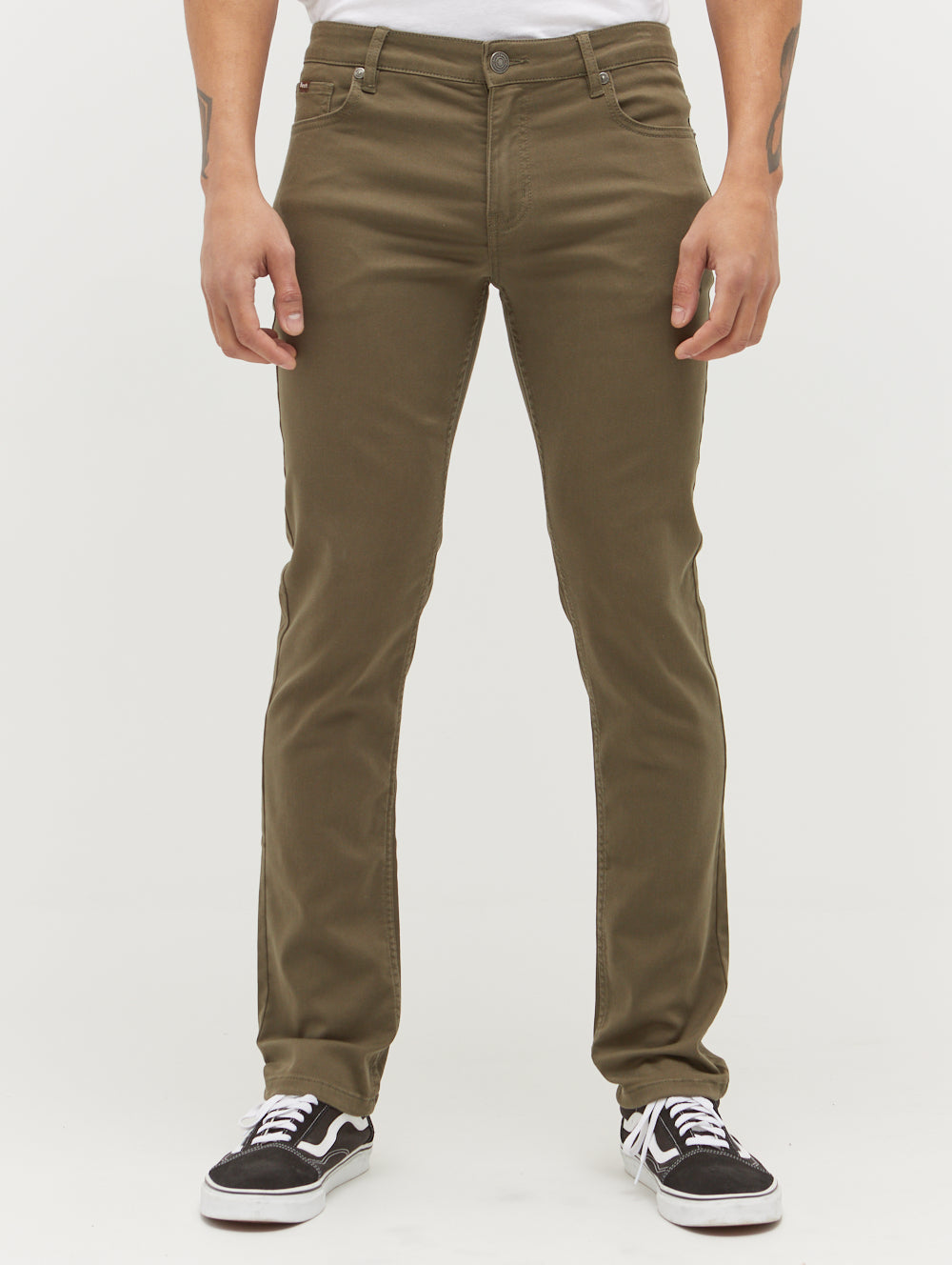 Cole Comfort Knit 5-Pocket Jeans