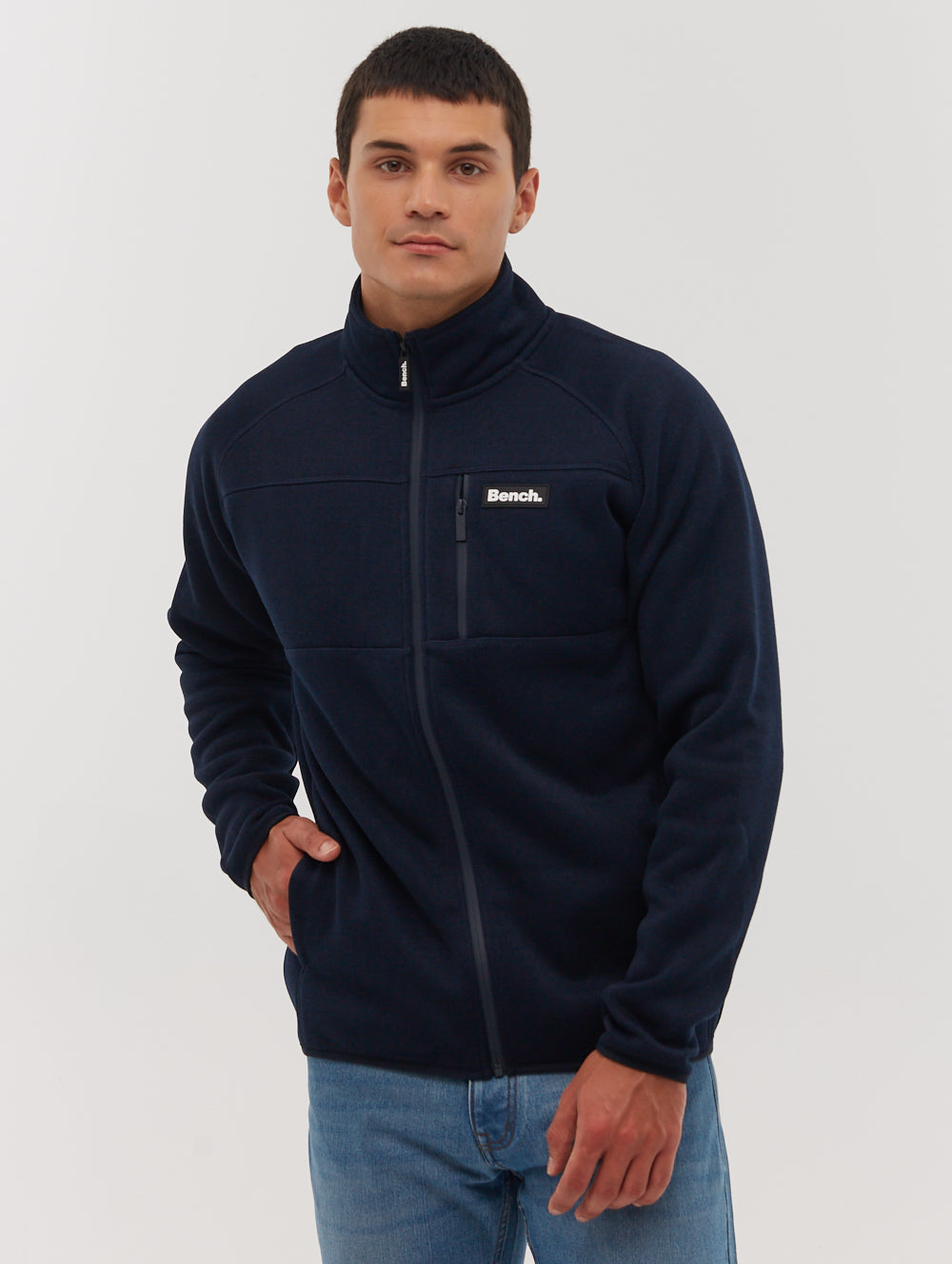 Wylden Zip-Up Polar Fleece Funnel Neck