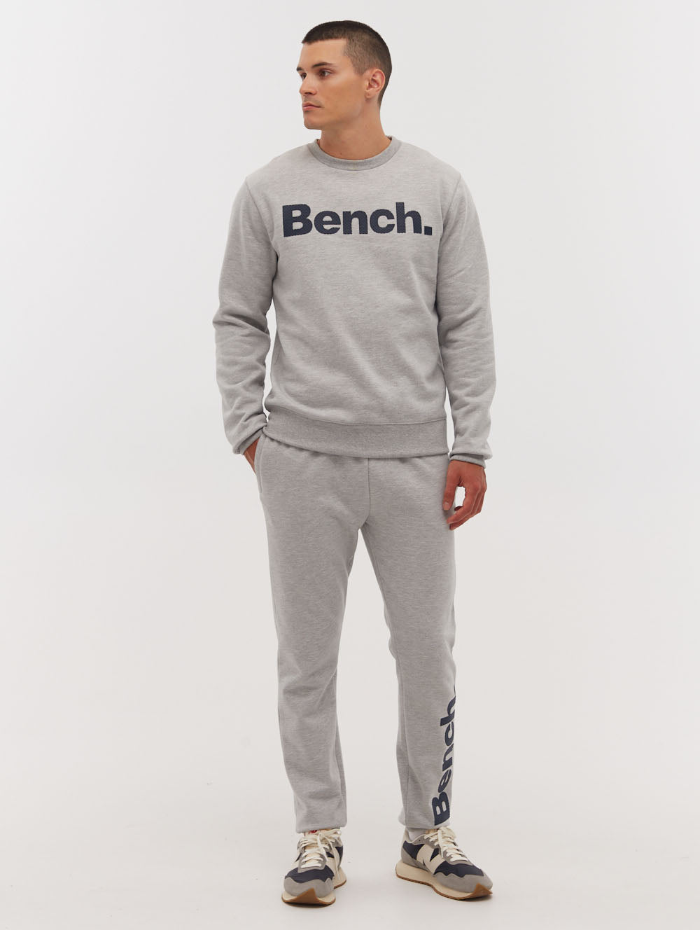 Tipster Perforated Logo Crew Neck Sweatshirt