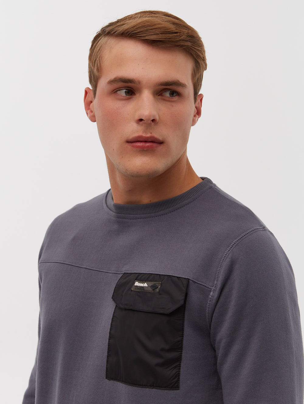 Dosio Chest Pocket Crewneck Sweatshirt