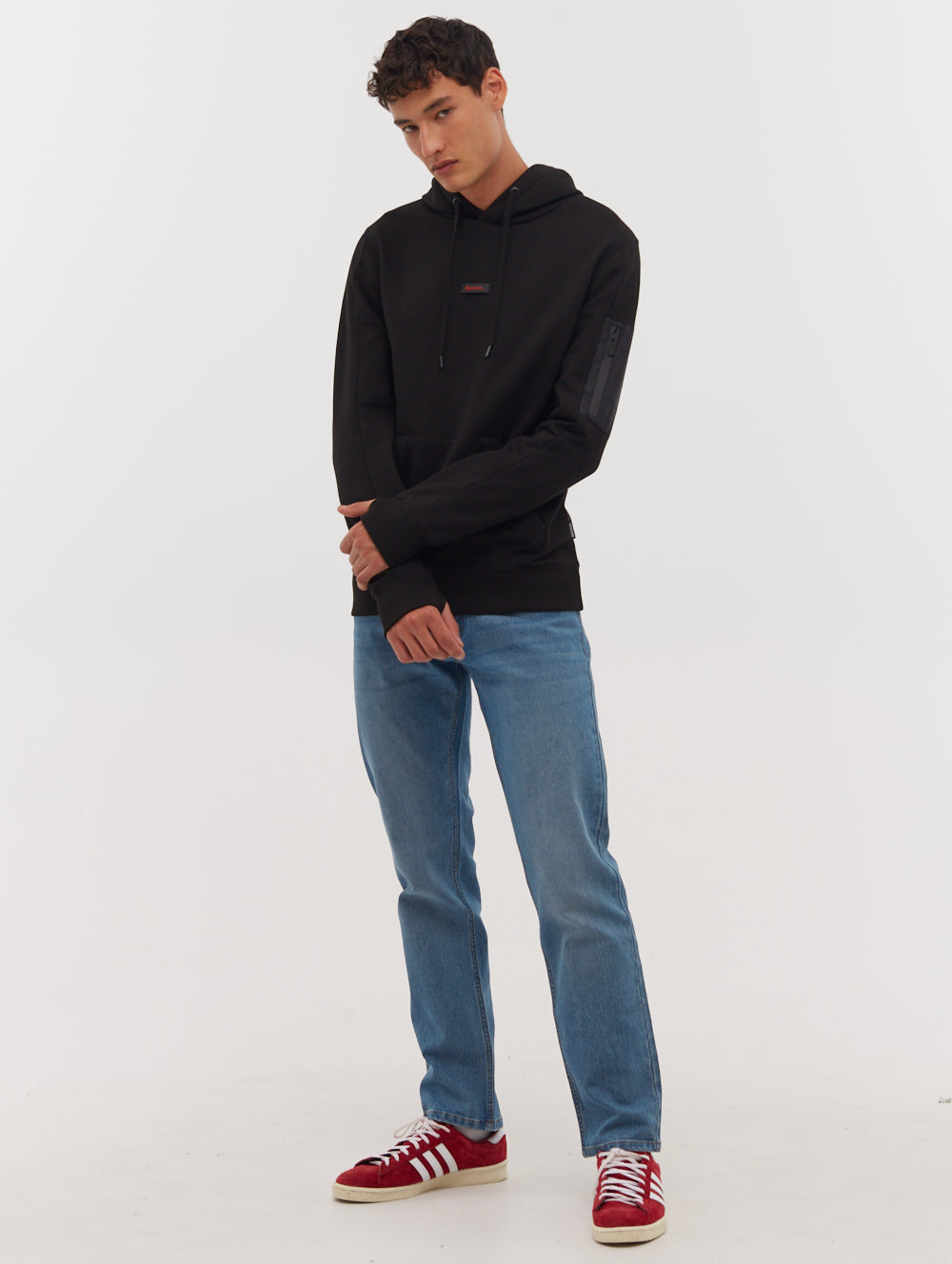 Rudyard Sleeve Pocket Hoodie