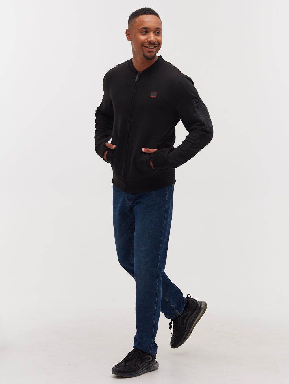 Budford Baseball Collar Zip-Up