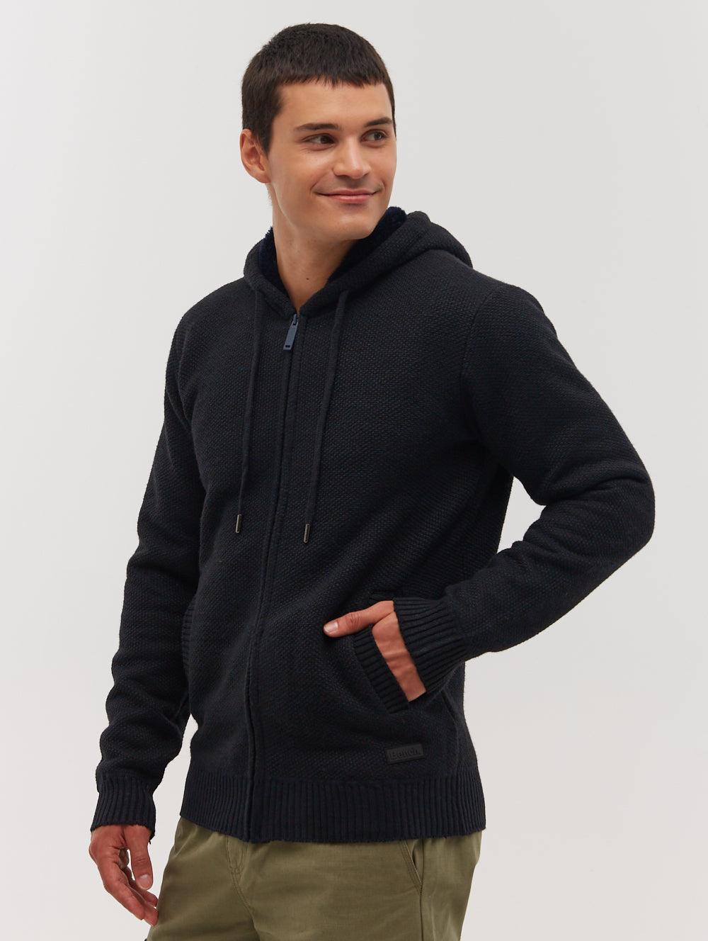 Melsa Zip-Up Hooded Sweater