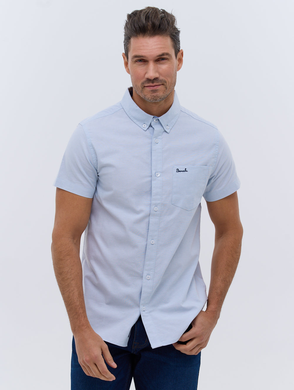 Chemise Oxford à manches courtes Bowdon - BN2G124276