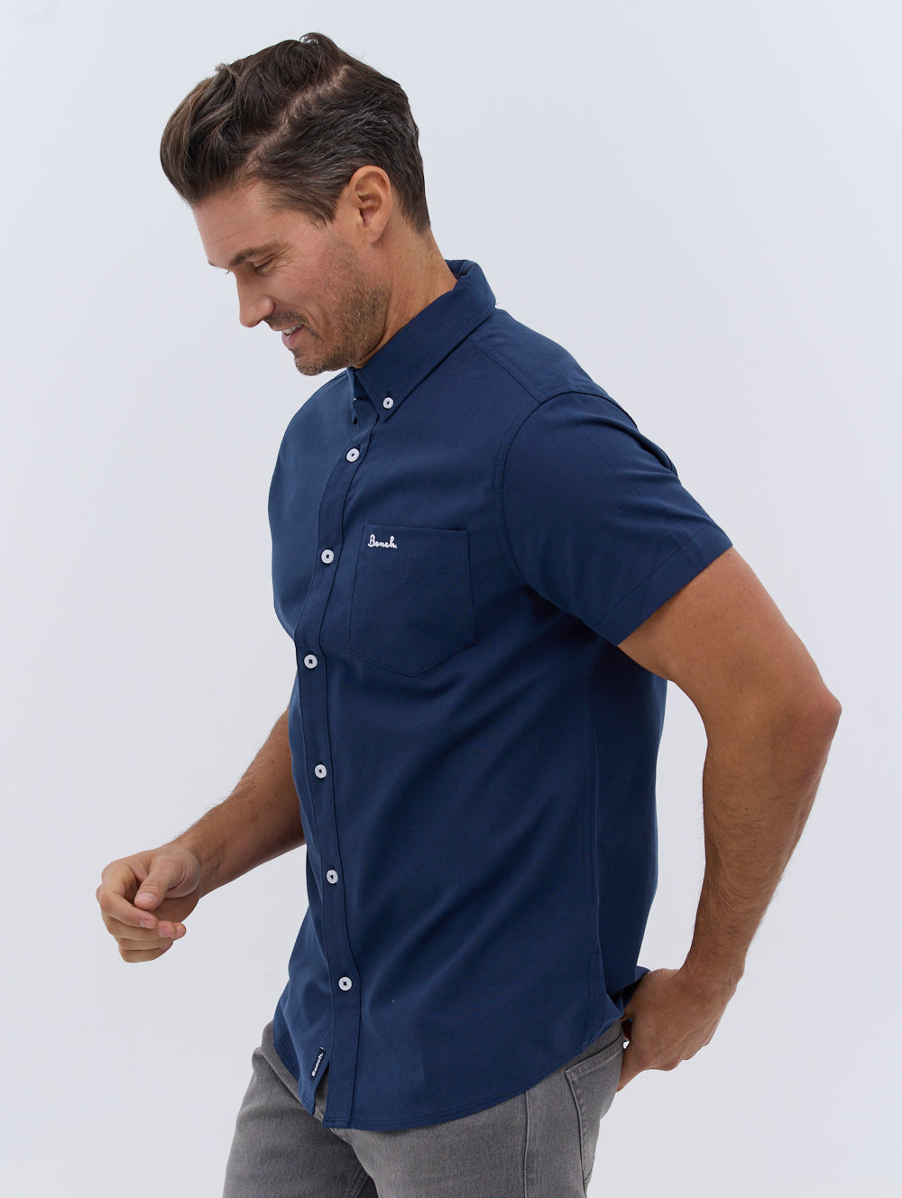 Chemise Oxford à manches courtes Bowdon - BN2G124276